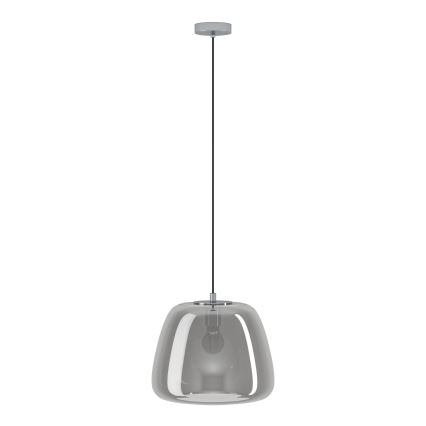 Eglo - Hängeleuchte 1xE27/40W/230V d 35 cm rauchig