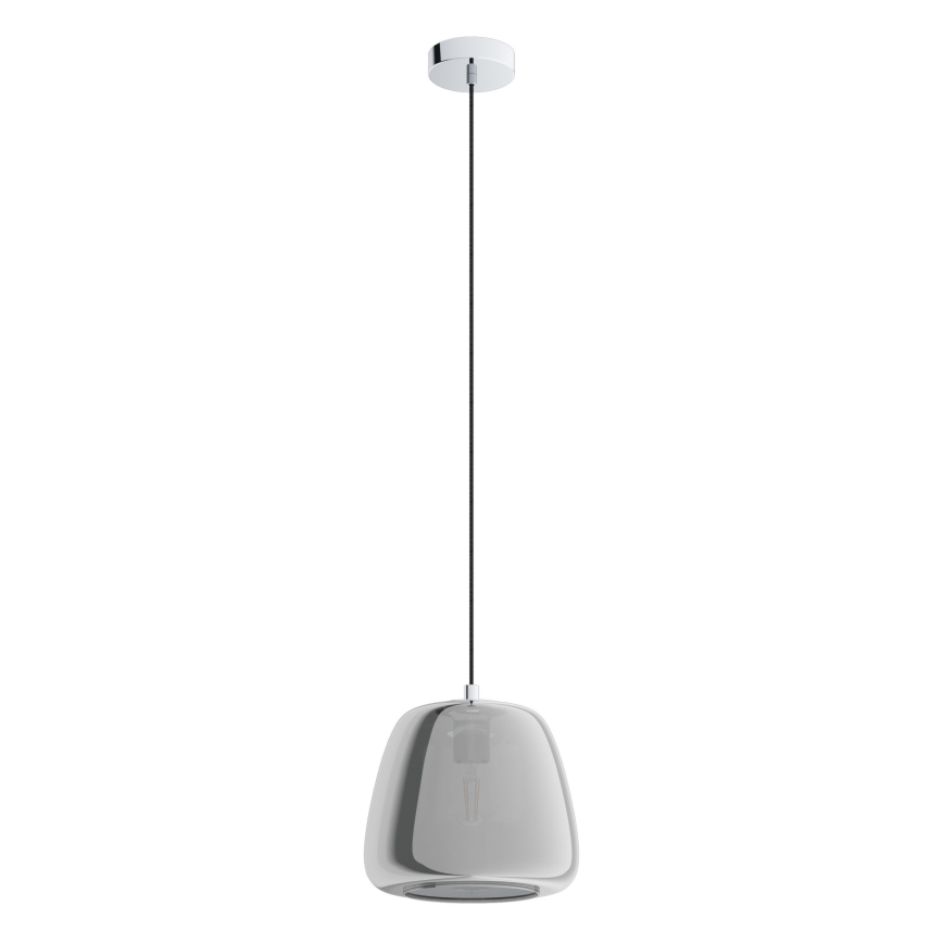 Eglo - Hängeleuchte 1xE27/40W/230V d 26 cm rauchig