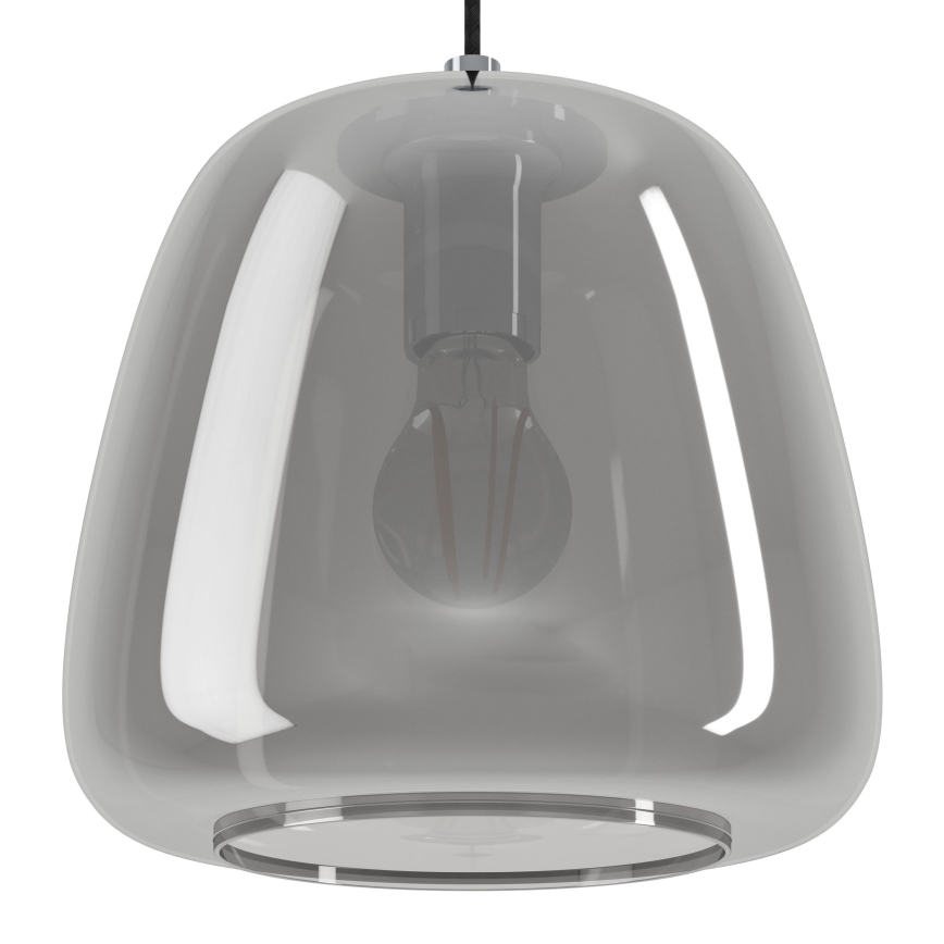 Eglo - Hängeleuchte 1xE27/40W/230V d 26 cm rauchig