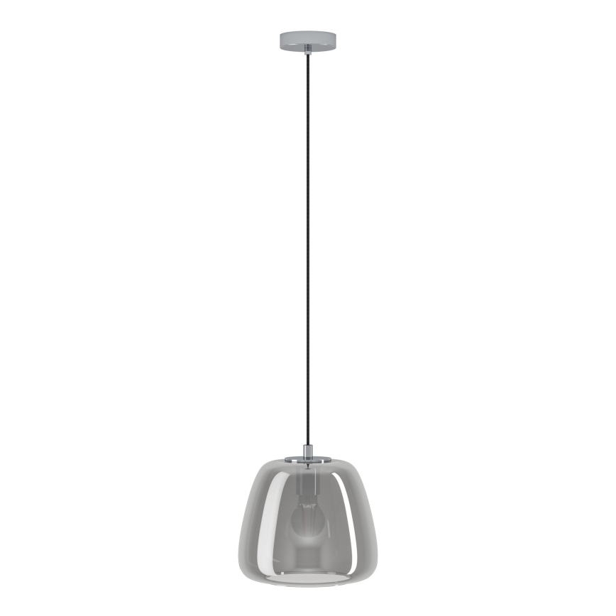 Eglo - Hängeleuchte 1xE27/40W/230V d 26 cm rauchig