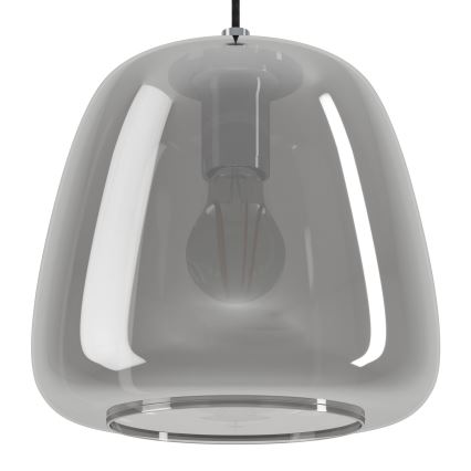 Eglo - Hängeleuchte 3xE27/40W/230V rauchig