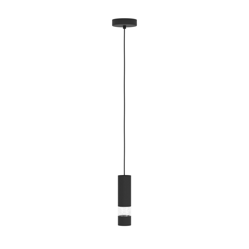 Eglo - LED-Hängeleuchte 1xGU10/4,6W/230V schwarz