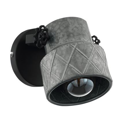 Eglo 39868 - Wandleuchte HILCOTT 1xE27/40W/230V