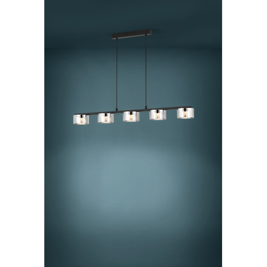 Eglo - LED dimmbarer Kronleuchter an Schnur 5xLED/5,4W/230V