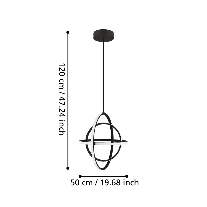 Eglo - LED-Hängeleuchte LED/38W/230V
