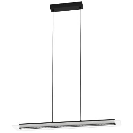 Eglo - Dimmbare LED-Hängeleuchte LED/57,5W/230V 3000K schwarz + Fernbedienung