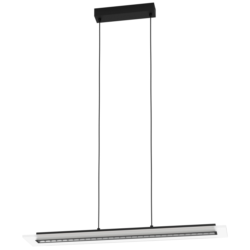 Eglo - Dimmbare LED-Hängeleuchte LED/57,5W/230V 3000K schwarz + Fernbedienung