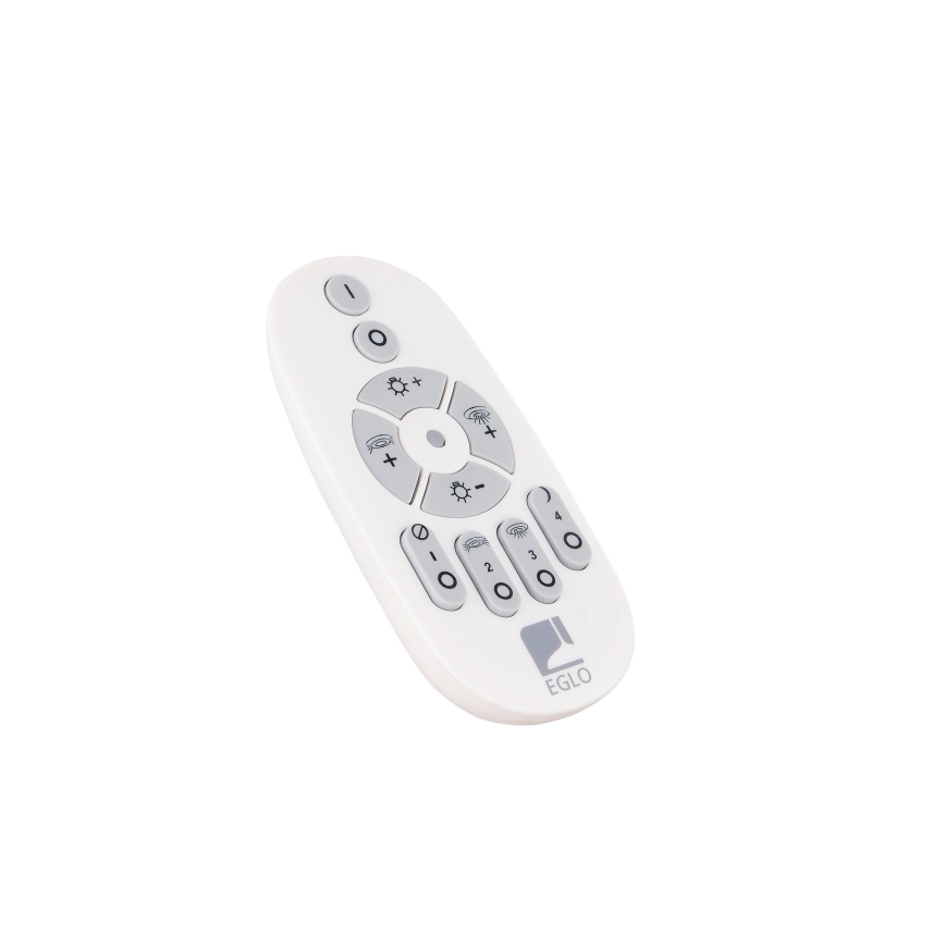 Eglo - Dimmbare LED-Hängeleuchte LED/57,5W/230V 3000K schwarz + Fernbedienung