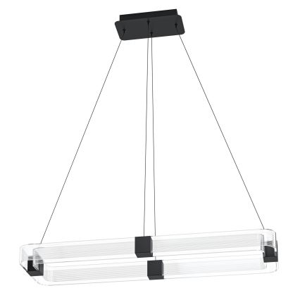 Eglo - Dimmbare LED-Hängeleuchte LED/39,2W/230V 3000K schwarz