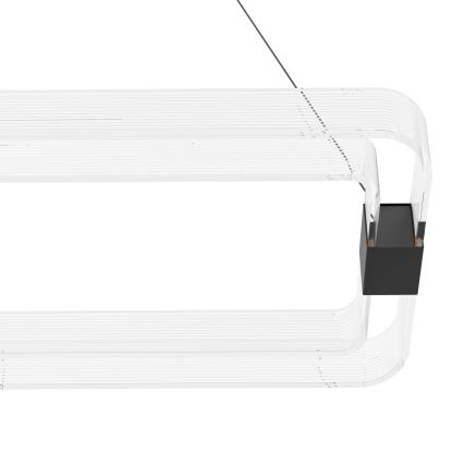 Eglo - Dimmbare LED-Hängeleuchte LED/39,2W/230V 3000K schwarz