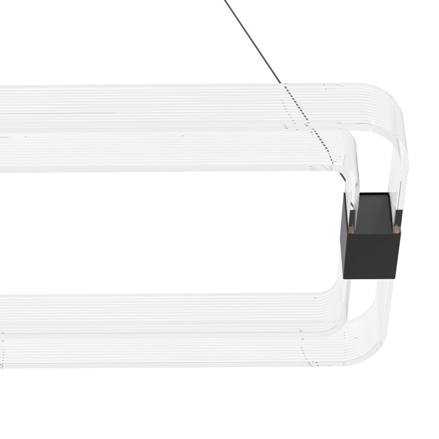 Eglo - Dimmbare LED-Hängeleuchte LED/39,2W/230V 3000K schwarz