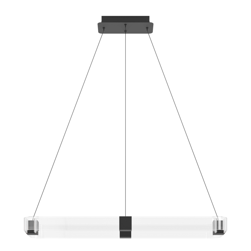 Eglo - Dimmbare LED-Hängeleuchte LED/39,2W/230V 3000K schwarz