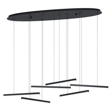 Eglo - Dimmbare LED-Hängeleuchte 6xLED/8,4W/230V 3000K schwarz