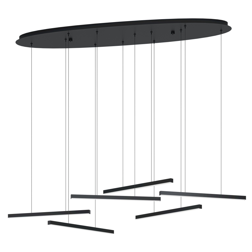 Eglo - Dimmbare LED-Hängeleuchte 6xLED/8,4W/230V 3000K schwarz