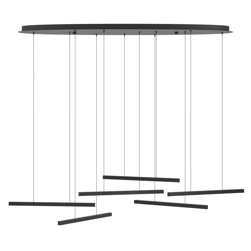 Eglo - Dimmbare LED-Hängeleuchte 6xLED/8,4W/230V 3000K schwarz