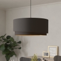 Eglo 39931 - MANDERLINE Pendelleuchte mit Kabel 1xE27/40W/230V braun/gold