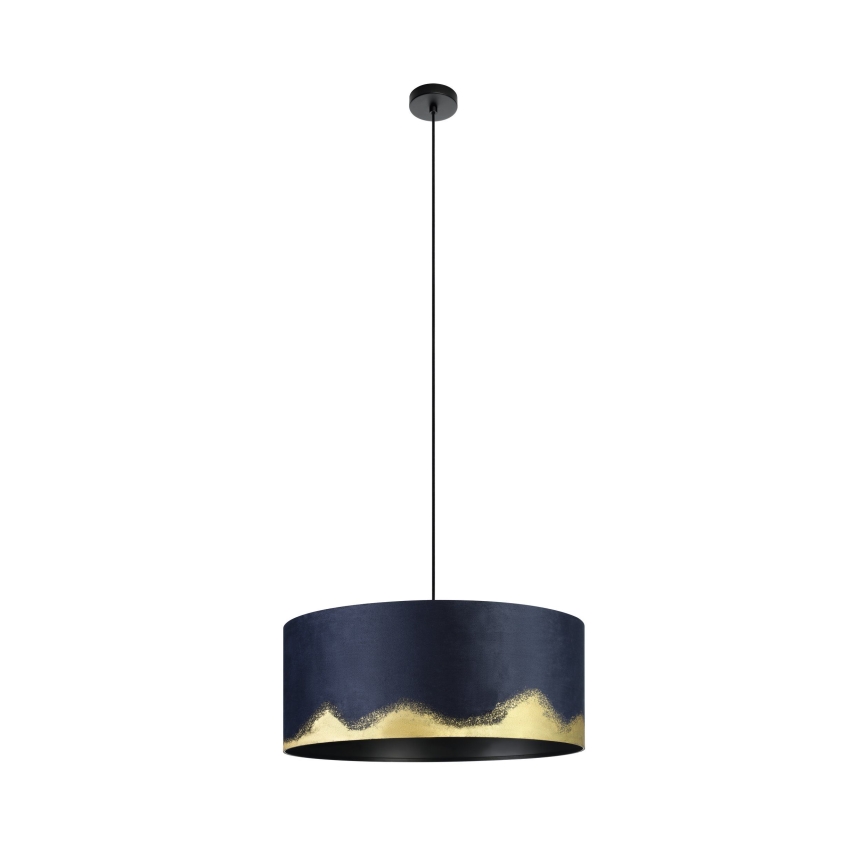 Eglo - Hängeleuchte 1xE27/40W/230V d 53 cm blau/golden