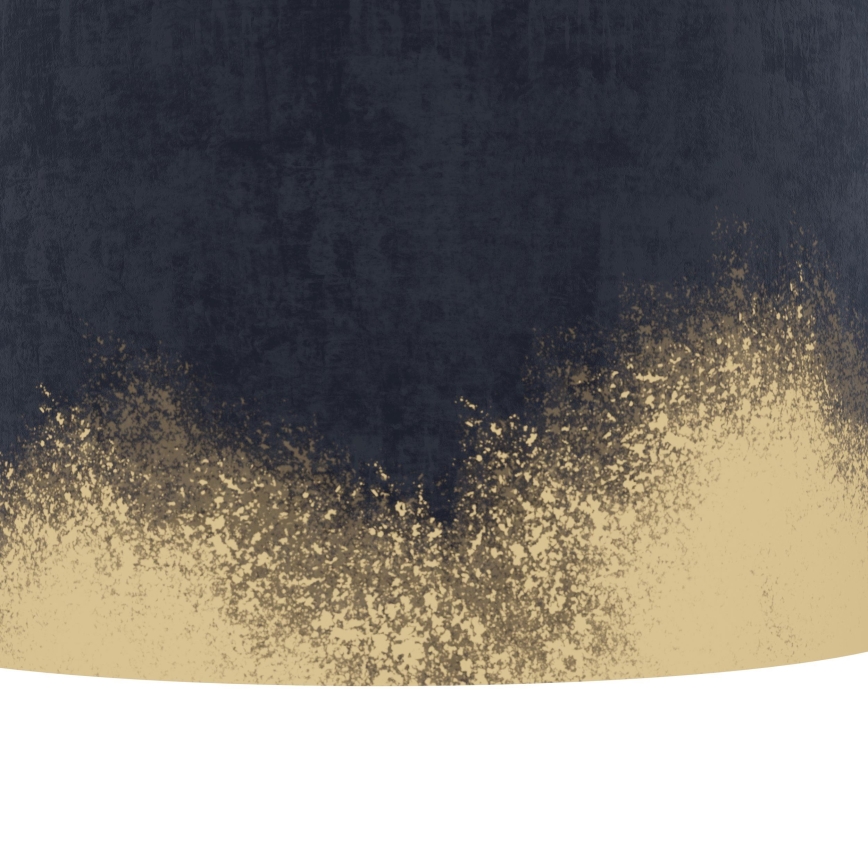 Eglo - Hängeleuchte 1xE27/40W/230V d 53 cm blau/golden