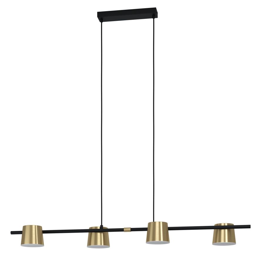 Eglo - LED-Hängeleuchte 4xGU10/4,6W/230V 3000K golden