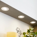 Eglo - 3er-Set Deckeneinbauleuchten SARTIANO LED/5W/230V
