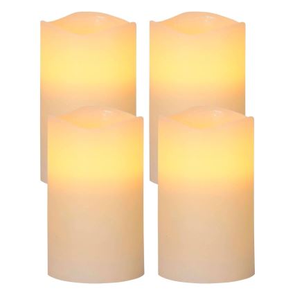 Eglo  - SET 4x LED Weihnachtsschmuck 1xLED/0,066W/3xAAA beige