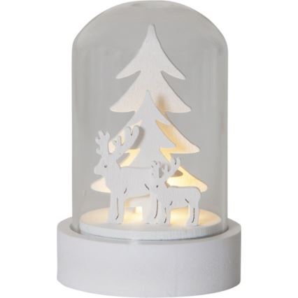 Eglo - Set 3x LED Weihnachtsdekoration LED/0,06W/1xCR2032 weiß