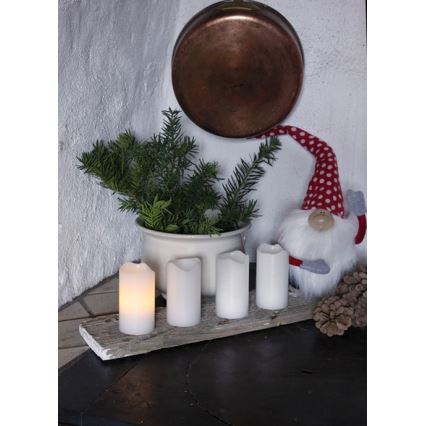 Eglo - 4er-Set LED-Weihnachtsdekorationen, 1x LED / 0,18 W / 2x CR2032 + Fernbedienung