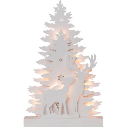 Eglo 410417 - LED Weihnachtsdekoration FAUNA 10xLED/0,03W/2xAA
