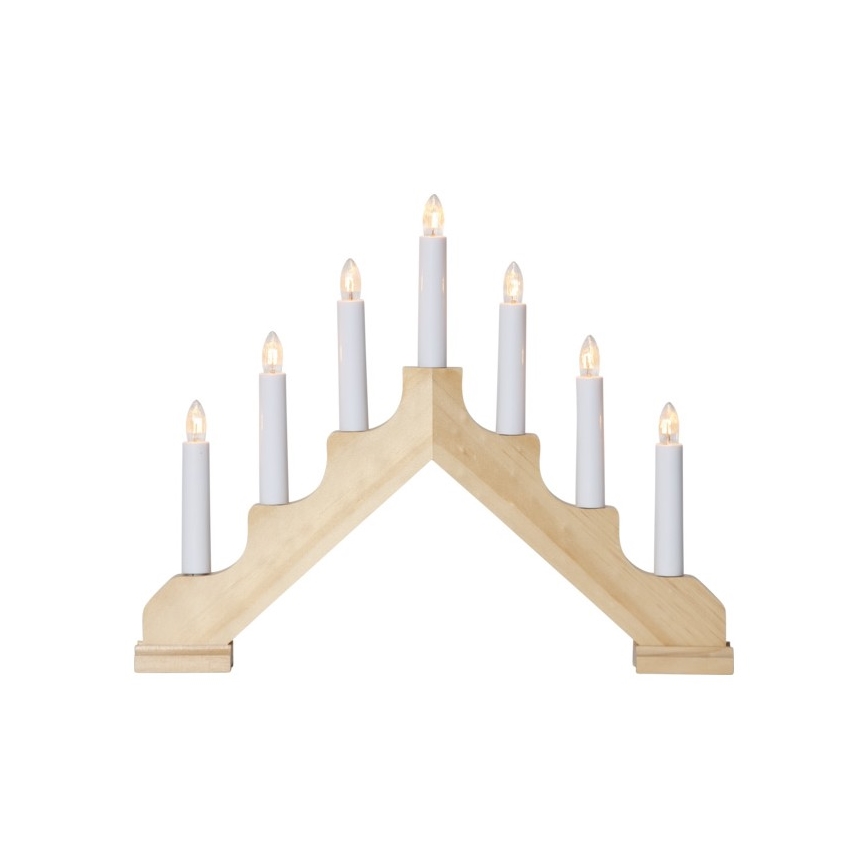 Eglo - Weihnachtskerzenhalter 7xE10/3W/230V