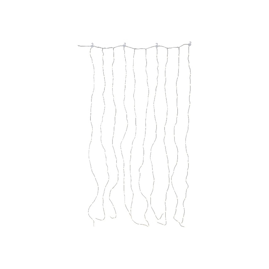 Eglo - LED-Weihnachtskette  200xLED 1m warmweiß