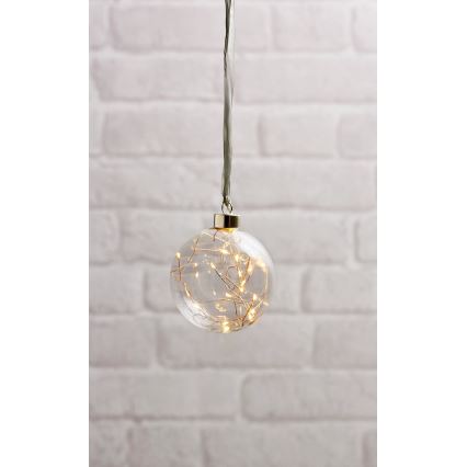 Eglo – LED-Weihnachtsschmuck 15xLED/0,012W/4,5/230V d 10 cm
