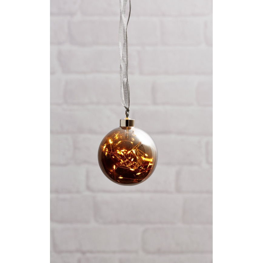 Eglo – LED-Weihnachtsdekoration 15xLED/0,064W/4,5/230V d 10 cm