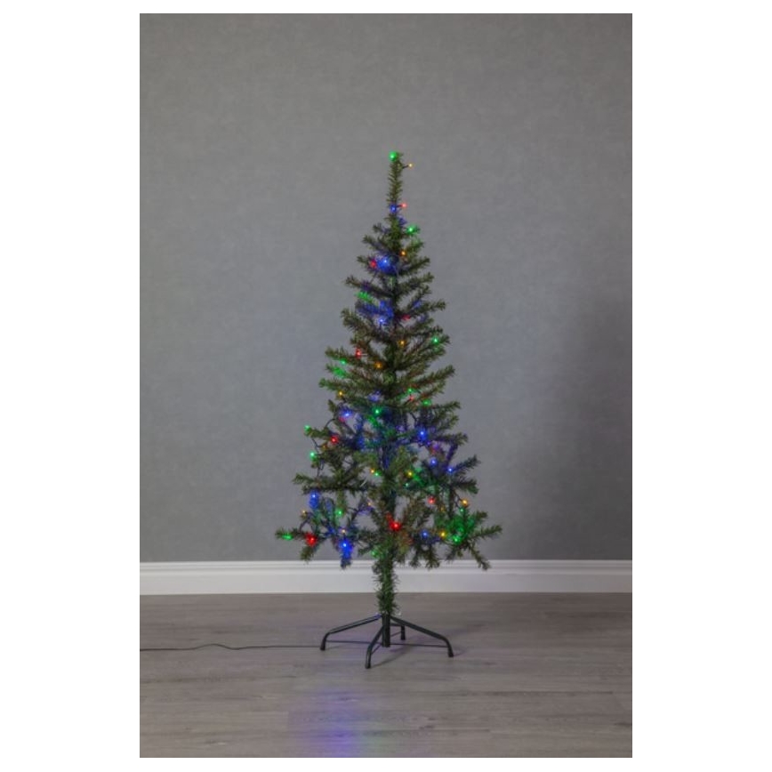 Eglo - LED-Lichterkette für den Außenbereich, 80 LEDs, 8 m, IP44, mehrfarbig