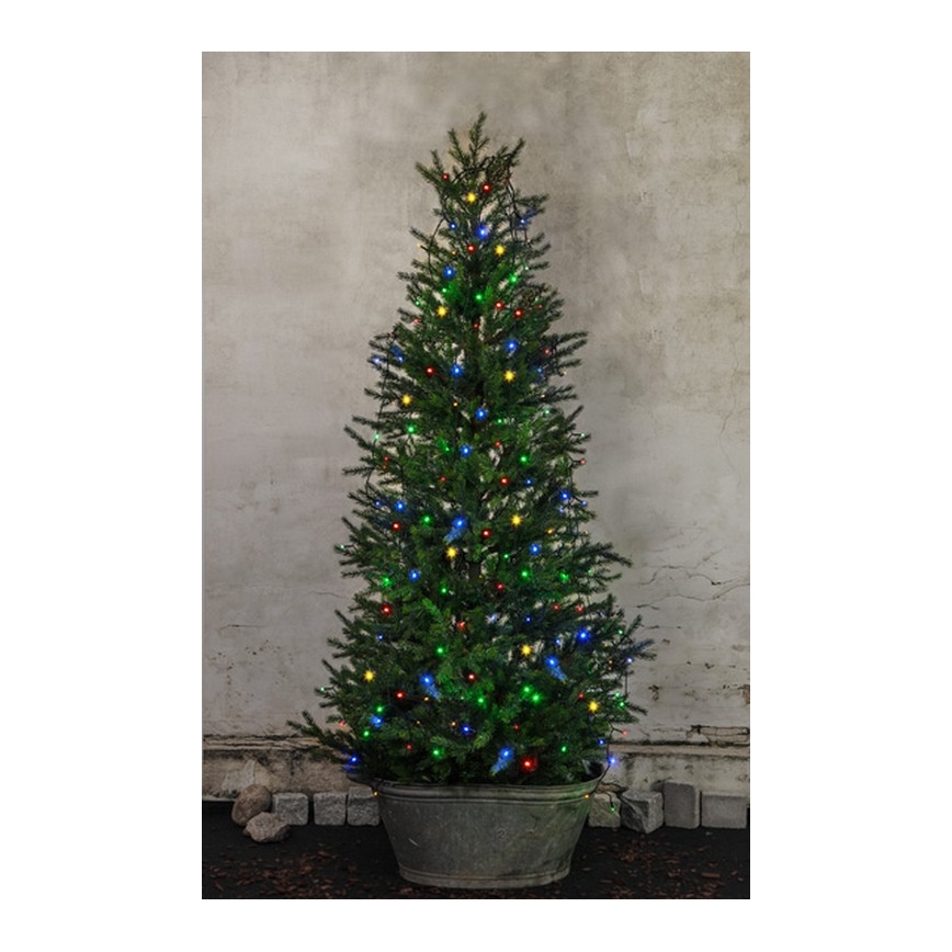 Eglo - LED-Weihnachtskette für draußen 160xLED 2m IP44 multicolor