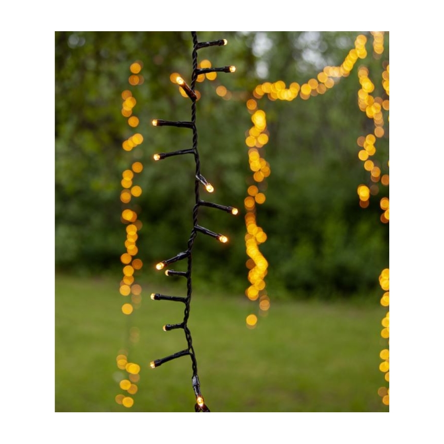 Eglo - LED-Outdoor-Weihnachtskette 800xLED 21m IP44 warmweiß