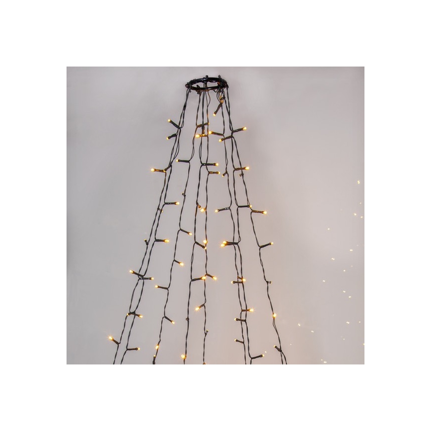 Eglo - LED-Outdoor-Weihnachtskette 360xLED 2m IP44 warmweiß