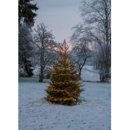 Eglo - LED-Outdoor-Weihnachtskette 1200xLED 24m IP44 warmweiß