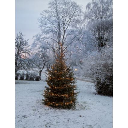 Eglo - LED-Outdoor-Weihnachtskette 1200xLED 24m IP44 warmweiß