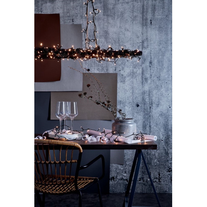 Eglo - LED-Outdoor-Weihnachtskette 540xLED 11,9m IP44 warmweiß