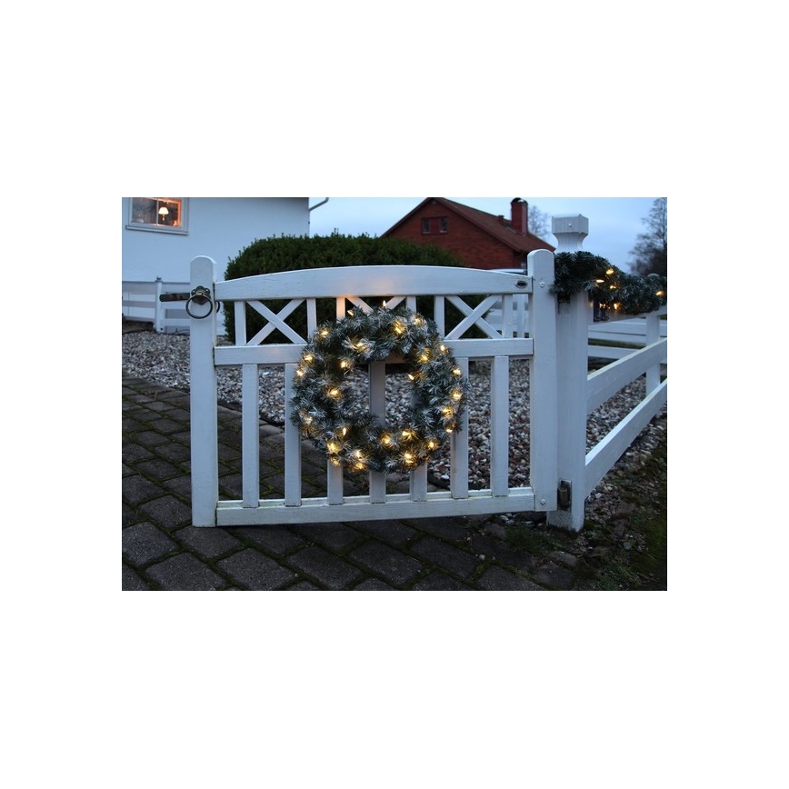 Eglo - LED-Weihnachtskranz für draußen 30xLED/0,064W/3/230V IP44
