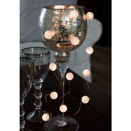 Eglo - LED  Lichterkette15xLED/3xAA 1,4m