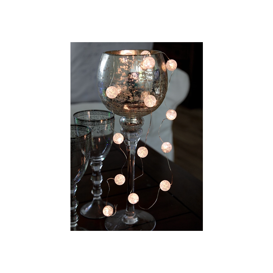 Eglo - LED-Weihnachtskette 15xLED/1,4m