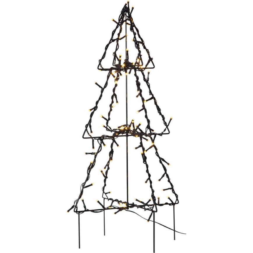 Eglo 411163 - LED-Weihnachtsdekoration für den Außenbereich FOLDY 90xLED/0,006W/31V 50 cm IP44 warmweiβ