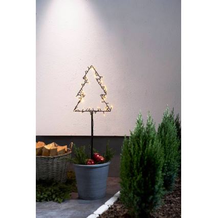 Eglo - LED-Weihnachtsdekoration für den Außenbereich LED/4xAA IP44 Baum
