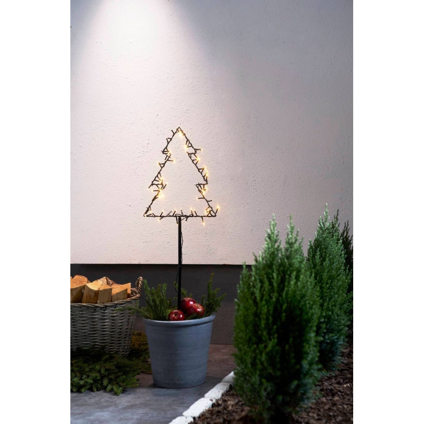 Eglo - LED-Weihnachtsdekoration für den Außenbereich LED/4xAA IP44 Baum