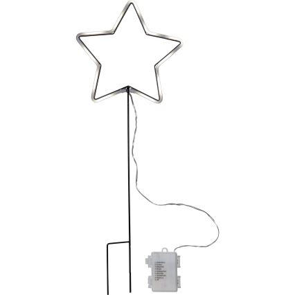 Eglo 411177 - LED-Außen-Weihnachtsdekoration NEONSTAR 72xLED/3xAA IP44
