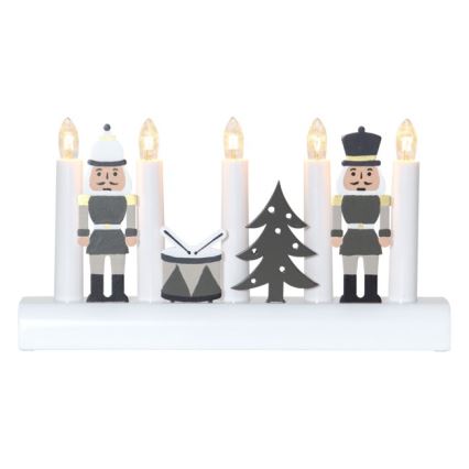 Eglo - Weihnachtskerzenhalter 5xE10/3W/230V