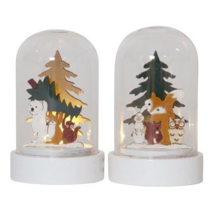 Eglo - 2er-Set LED-Weihnachtsdekoration LED/0,03W/1xCR2032