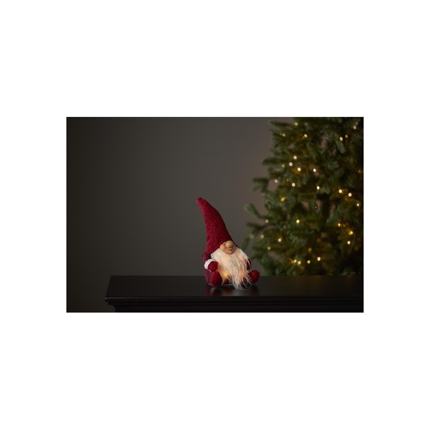 Eglo - LED Weihnachtsdekoration 4xLED/0,06W/3xAA rot