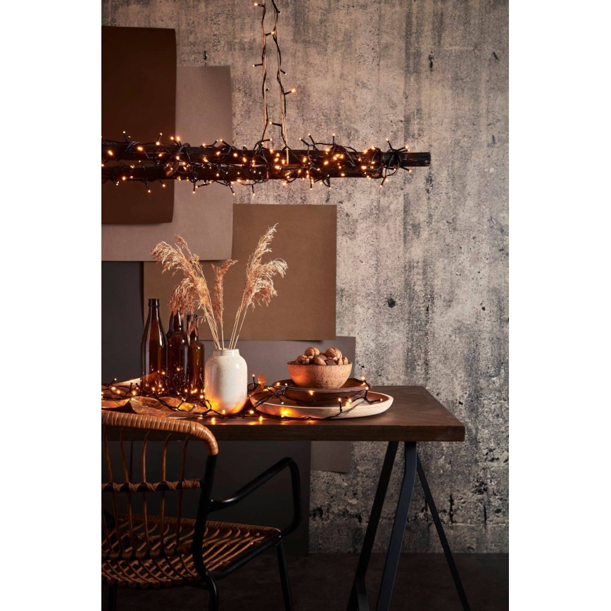 Eglo 411515 - LED-Außen-Lichterkette 360xLED/30m IP44 warmweiß